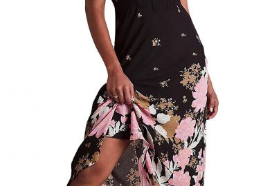 Φόρεμα Free People Get To You OB1457972-BLACK COMBO Γυναικείο - Free People - 