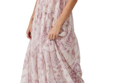 Φόρεμα Free People Julianna Maxi OB1640611-IVORY Γυναικείο - Free People - 