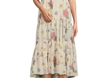 Φόρεμα Free People Luna Convertible Maxi OB1480857-IVORY COMBO Γυναικείο - Free People - 