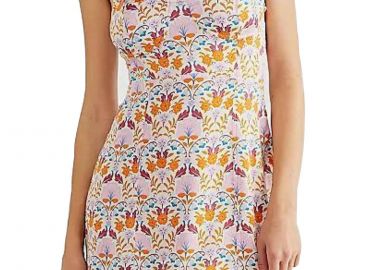 Φόρεμα Free People Sasha Mini OB1447136-IVORY COMBO Γυναικείο - Free People - 