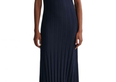 Φόρεμα Gant Rib Knit Sleeveless C-Neck 3GW4502055-3 Γυναικείο - Gant - 