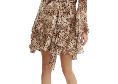 Φόρεμα Guess Laila MIni Flare W4YK29WDW82-P1IE Γυναικείο - Guess - 