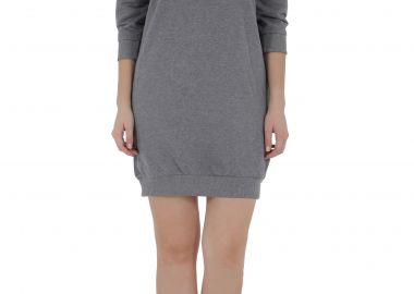 Φόρεμα Jijil Με Μεταλλικό Κόσμημα J0817-GREY Γυναικείο - Jijil - 