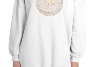 Φόρεμα Kendal + Kylie Art Patch KKW3711603-off-white Γυναικείο - Kendal + Kylie - 