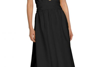 Φόρεμα Kendal + Kylie Neck Tie Crossed A Line Dress KKW3813014-W38102 Γυναικείο - Kendal + Kylie - 