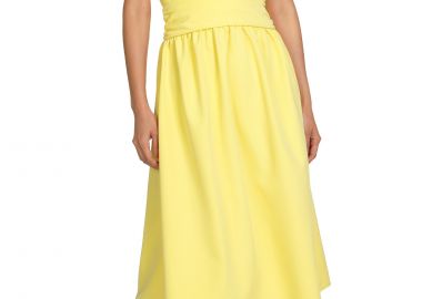 Φόρεμα Kendal + Kylie Neck Tie Crossed A Line Dress KKW3813014-W38105 Γυναικείο - Kendal + Kylie - 