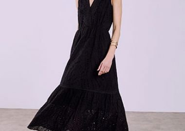 Φόρεμα κεντητό με διάτρητες λεπτομέρειες SQ7693.8587+2 - Celestino - 