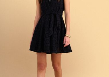 Φόρεμα κοντό broderie - 5206179117920 -  - 