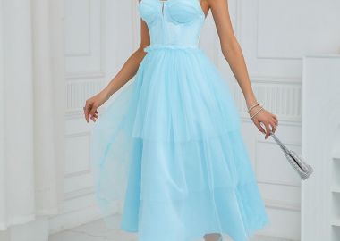 Φόρεμα La Desirade Γαλάζιο - Amelie's - 