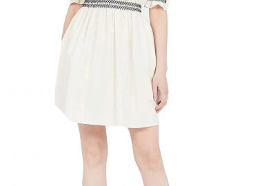 Φόρεμα Liu Jo Ποπλίνα με σφηκοφωλιά WA2104 T4853-S9684 Γυναικείο - Liu Jo - 