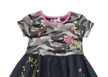 Φόρεμα M-One Miss One Denim 4082-777-67 Κορίτσι - M-One Miss One - 