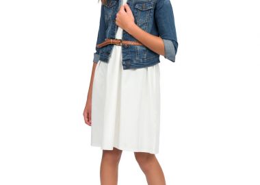 Φόρεμα μακώ - Εκρού 16-222222-7 - OEM - 