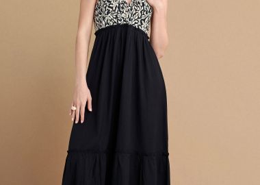 Φόρεμα μακρύ δίτονο - 5206634943934 -  - 