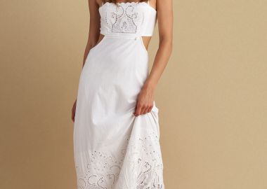 Φόρεμα μακρύ με cut-out - 5206634958891 -  - 