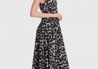 Φόρεμα μακρύ πουά - 5206634972453 -  - 