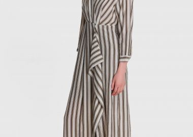 Φόρεμα μακρύ ριγέ - 5206634905956 -  - 