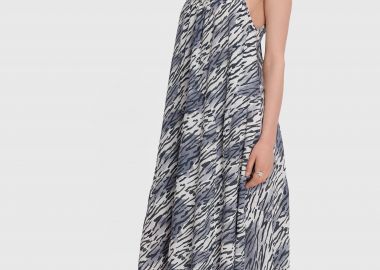 Φόρεμα μακρύ zebra print - 5206634946034 -  - 