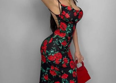 ΦΟΡΕΜΑ ΜΑΚΡΥ ΜΕ ΤΡΙΑΝΤΑΦΥΛΛΑ - ROSETA - sense-shop - 