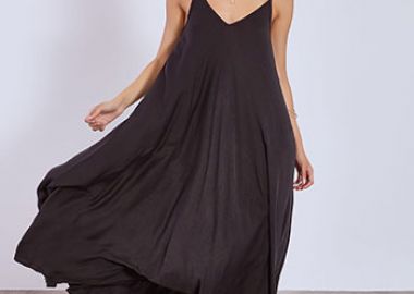 Φόρεμα μάξι απο βισκόζη WT7587.8982+1 - Celestino - 