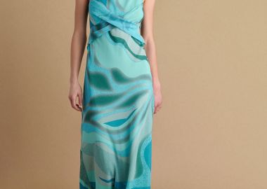 Φόρεμα μάξι εμπριμέ - 5206634974235 -  - 