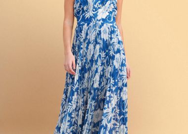 Φόρεμα μάξι φλοράλ lurex - 5206179123600 -  - 