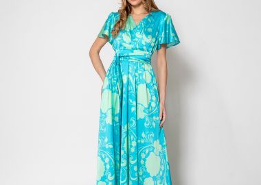 Φόρεμα Maxi Floral Με Ζώνη GIANNI RODINI -  - 