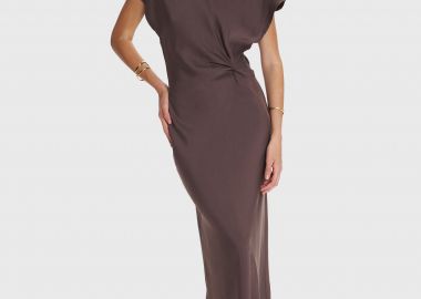 Φόρεμα μάξι κοντομάνικο - 5206179025690 -  - 