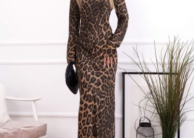 ΦΟΡΕΜΑ ΜΑΞΙ ΛΕΟΠΑΡ - PANTHERA BY LUMINA - fashionroom - 