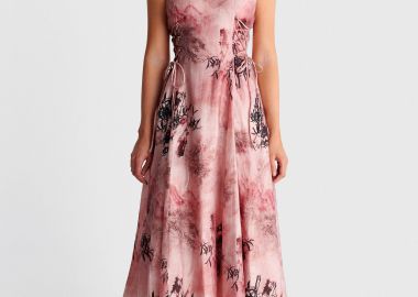 Φόρεμα μάξι με halter δέσιμο - 5206179137171 -  - 