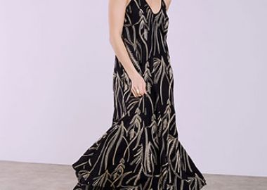 Φόρεμα μάξι με κεντήματα SQ7633.8562+3 - Celestino - 