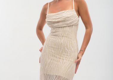 Φόρεμα Μάξι Με Ρυθμιζόμενες Τιράντες -  - 