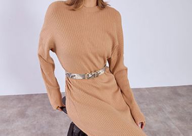 Φόρεμα μάξι ριπ WT7948.8541+3 - Celestino - 