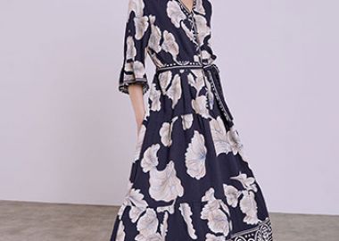 Φόρεμα με τρία τέταρτα μανίκι SQ7948.8213+2 - Celestino - 