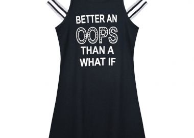 Φόρεμα με τύπωμα για κορίτσι - ΜΑΥΡΟ 16-225246-7 - energiers - 