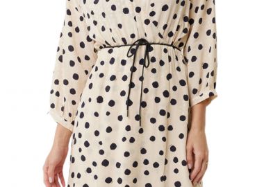 Φόρεμα Mexx Fake Wrap All Over Print GN0603033W-Light Sand Γυναικείο - Mexx - 