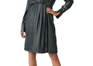 Φόρεμα Mexx Fake Wrap XC0631036W-Silver Γυναικείο - Mexx - 