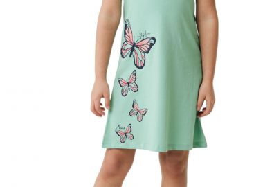 Φόρεμα Mexx Jersey A-Line TU0638033GM-Light Green Κορίτσι - Mexx - 