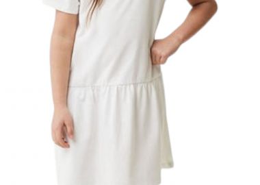 Φόρεμα Mexx Jersey With Broidery TU0624033G-Off White Κορίτσι - Mexx - 