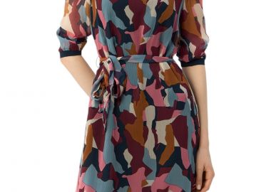 Φόρεμα Mexx Printed With Elastic Cuffs TU0608036W-Multicolor Γυναικείο - Mexx - 