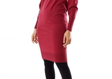 Φόρεμα Mexx Puff Sleeve AO0930016W-Wine Red Γυναικείο - Mexx - 