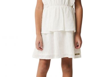 Φόρεμα Mexx With Ruffles MF006302041G-Off White Κορίτσι - Mexx - 