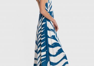 Φόρεμα midi εμπριμέ - 5206634916464 -  - 