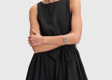 Φόρεμα μίνι αμάνικο balloon - 5206634931375 -  - 