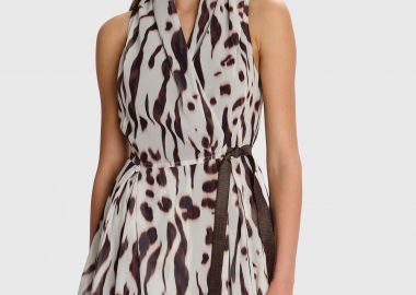 Φόρεμα μίνι εμπριμέ - 5206634972415 -  - 