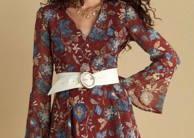 Φόρεμα μίνι φλοράλ - 5206179001496 -  - 