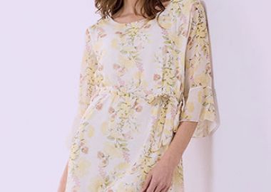 Φόρεμα μίνι φλοράλ SQ7569.8800+1 - Celestino - 