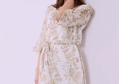 Φόρεμα μίνι φλοράλ SQ7569.8800+2 - Celestino - 