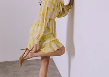 Φόρεμα μίνι floral SQ9552.8081+1 - Celestino - 