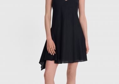 Φόρεμα μίνι λινό - 5206634948052 -  - 