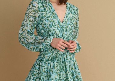 Φόρεμα μίνι με βολάν - 5206634913357 -  - 